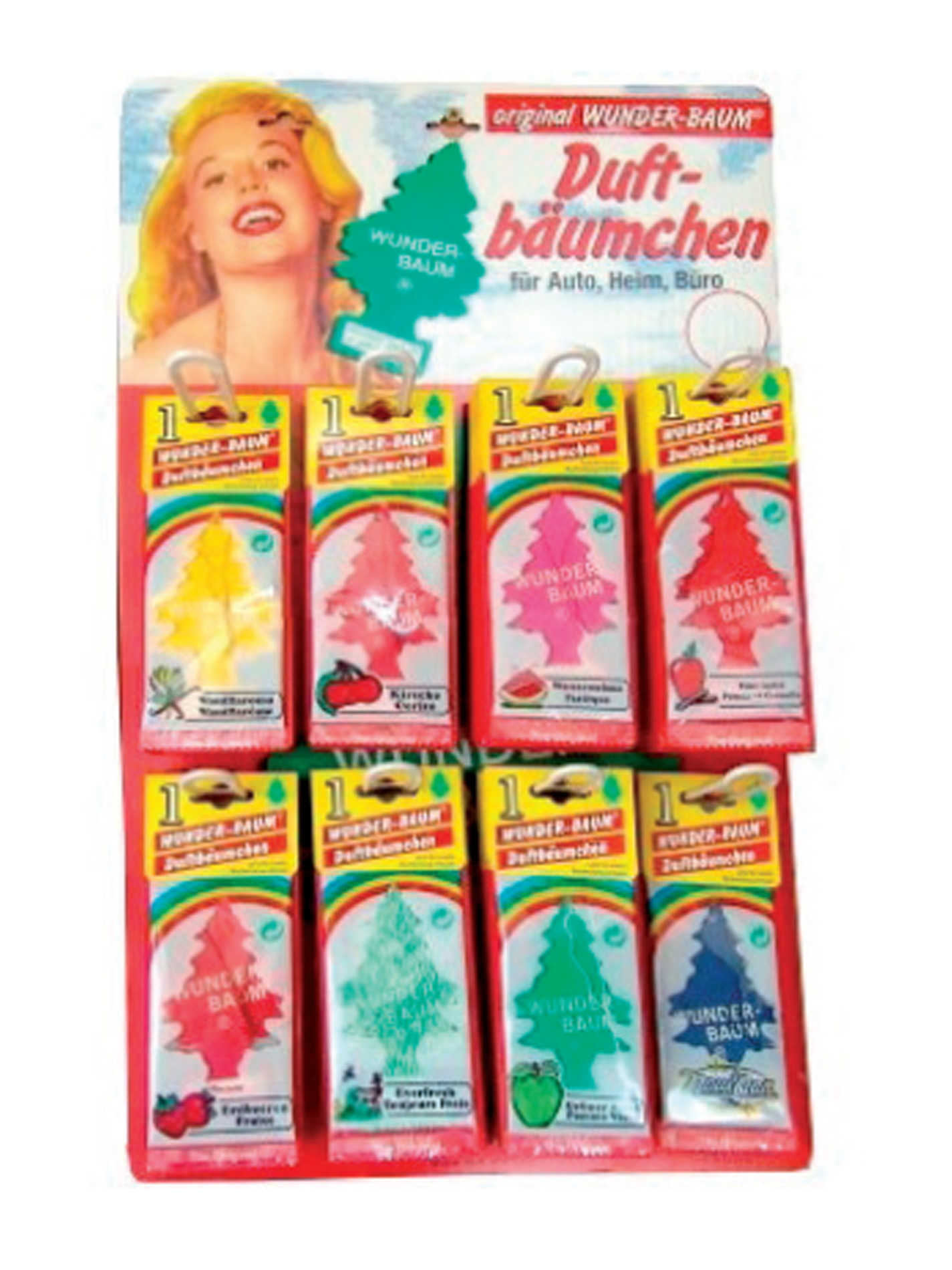 Wunderbaum® Tropical - Original Auto Duftbaum Lufterfrischer - Wunderbäume Das Original
